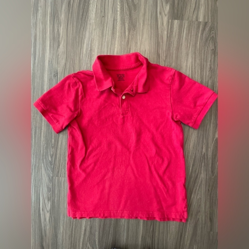 The Children's Place Red Polo Shirt size L - Picture 3 of 4